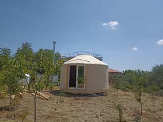 Yurt 18 sq m from GEA Glampings is a luxury little suite for every location of a hotel or Glamping
